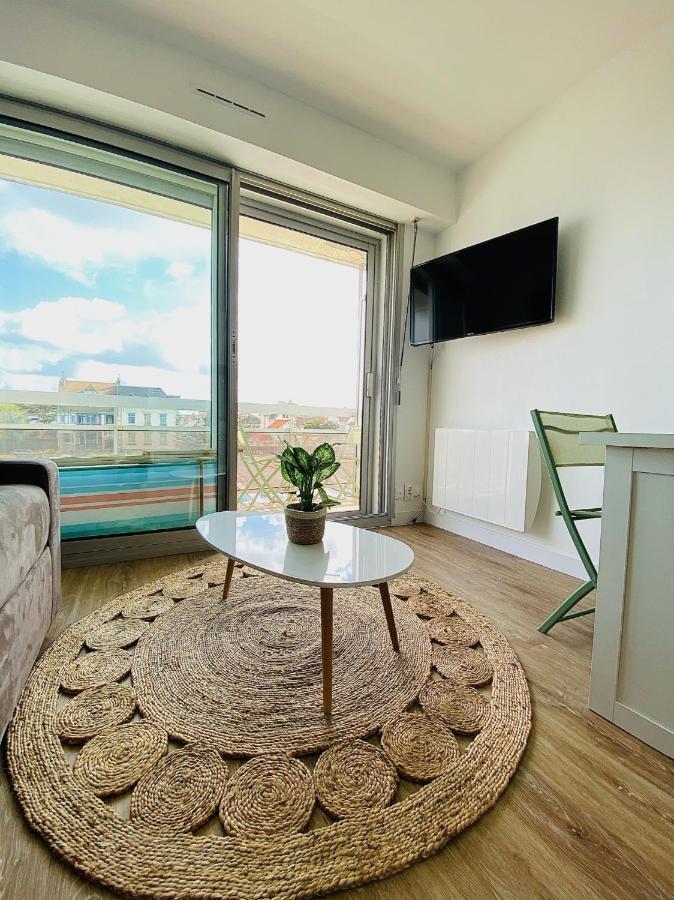 Vue Mer Et Garage Prive, Studio Balcon Plein Sud Wimereux Eksteriør billede