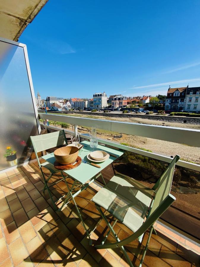 Vue Mer Et Garage Prive, Studio Balcon Plein Sud Wimereux Eksteriør billede